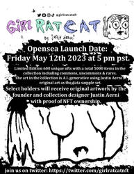 Girl Rat Cat NFT