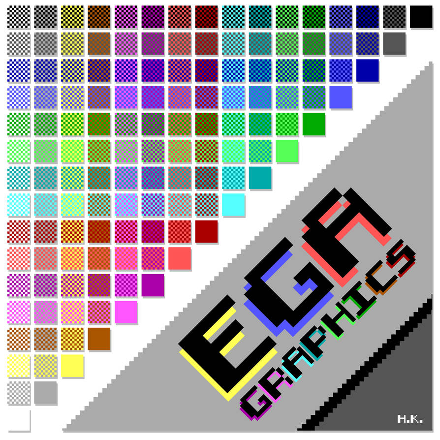 EGA Graphics by theNo7er on DeviantArt