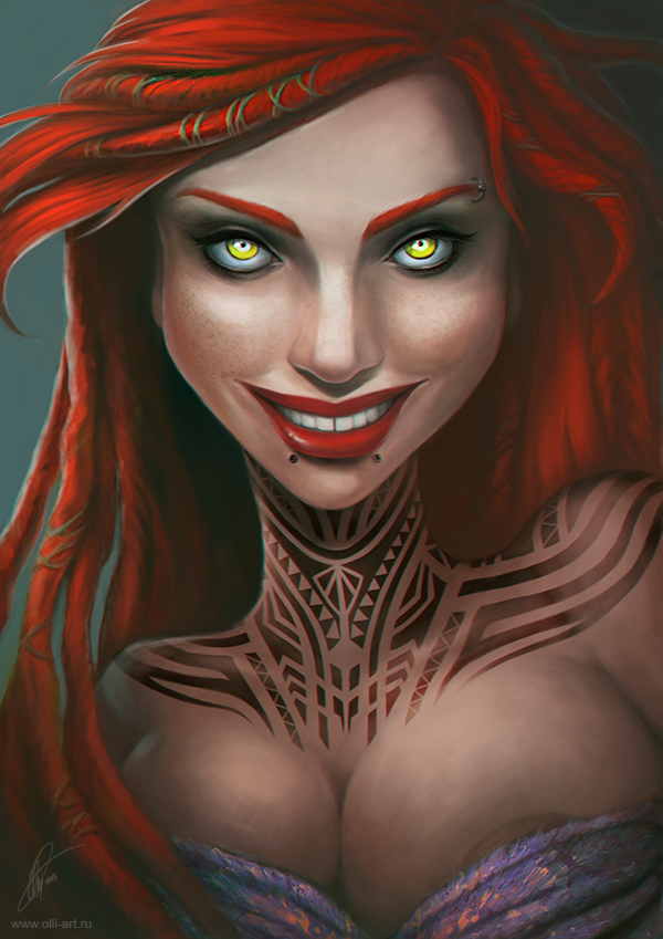 Ariel portrait