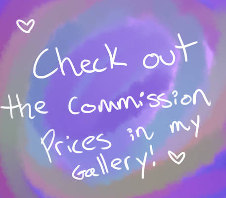 Look at Commission Prices