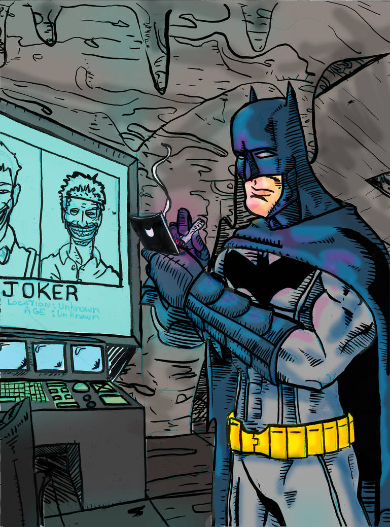 Bat Phone Ringing Comic Batphone Colour by crashington on DeviantArt