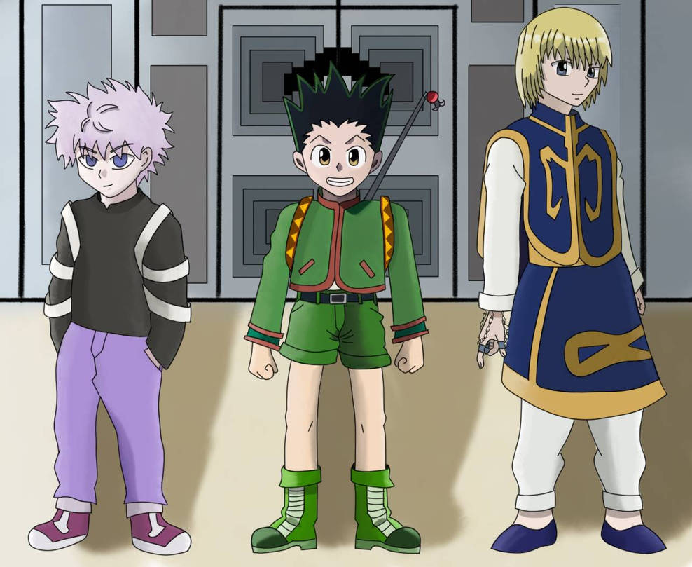 gon and friends by showoffdom on DeviantArt