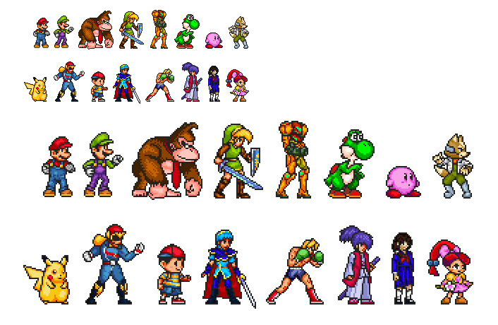 Super Street Fighter II Characters by NintendoLegacy on DeviantArt