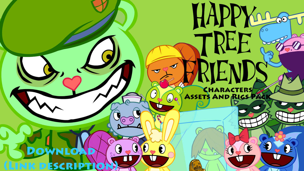 Happy Tree Friends Asset/Rigs Pack Collection 2025 by SymbolStudio2025 ...