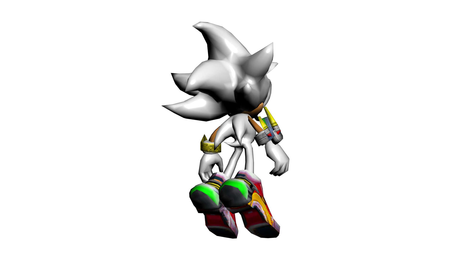 Custom SA2 Hyper Sonic Render II (All by me) by InfiniteDXI on DeviantArt