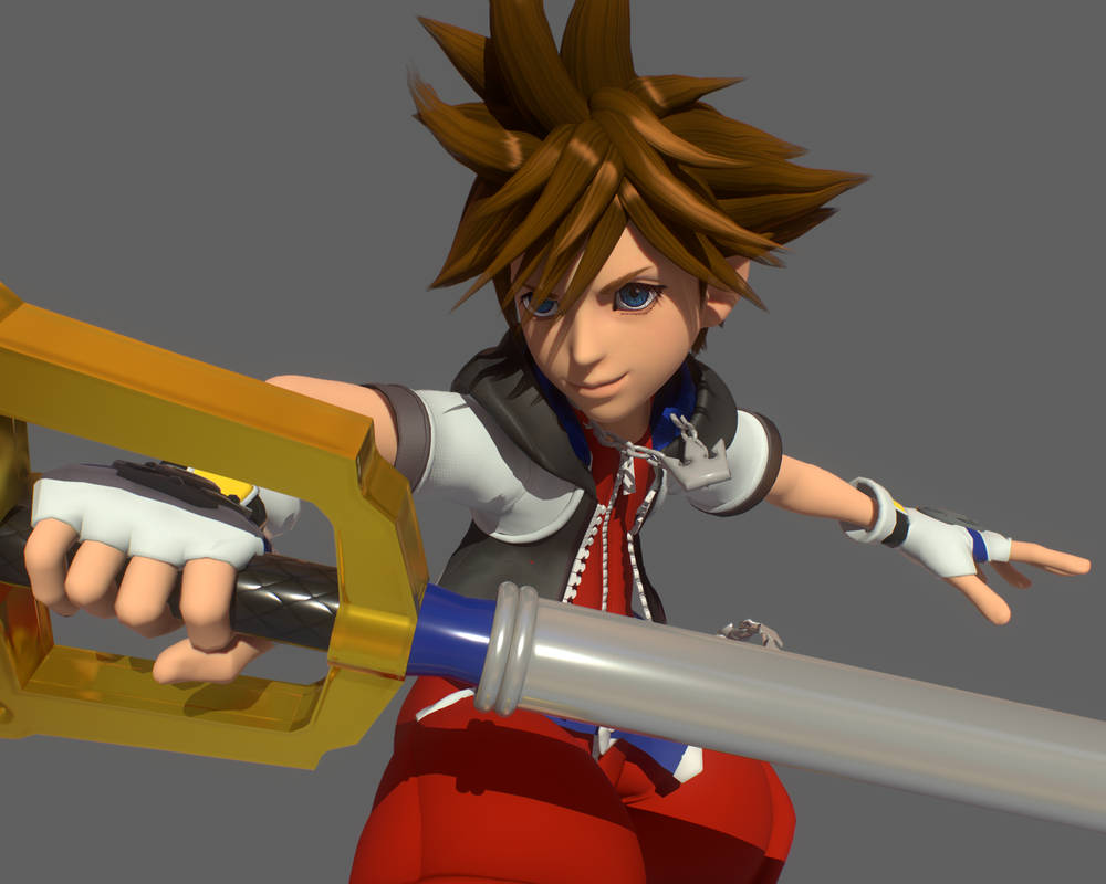 KH1 Sora by InfiniteDXI on DeviantArt
