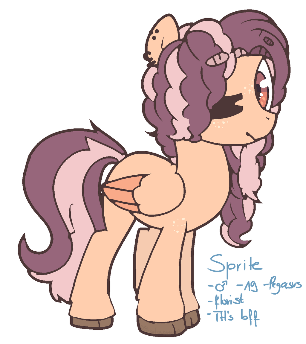 Mlp adopts- Sprite (Closed)