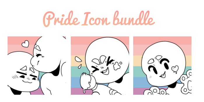 Free PRIDE! Icon Base!