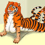 Plump tigress