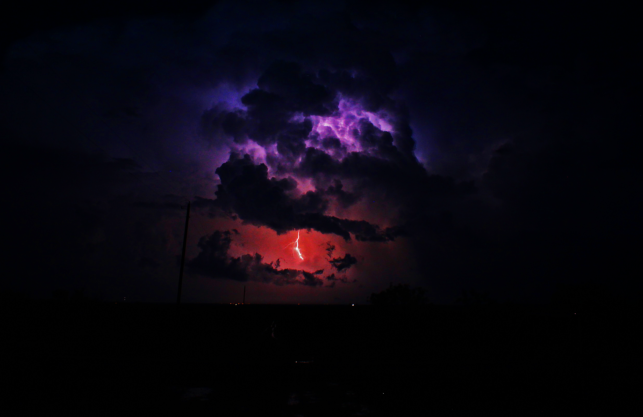 Lightning in Northern Texas