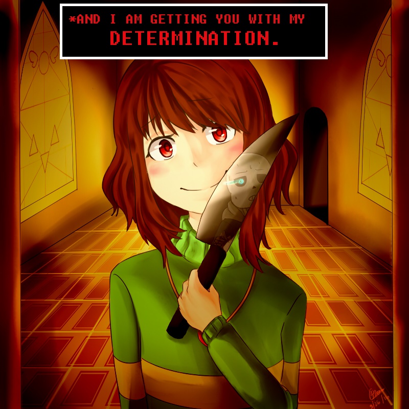 [Undertale] DETERMINATION - Chara (w/dialogue)