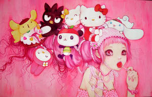 Hello Kitty Art Show