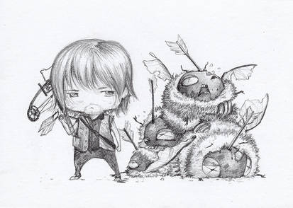 Daryl Dixon and ZomBEES!