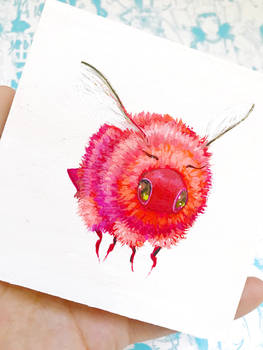 Mini Bee Painting for July Patreon Reward Winner