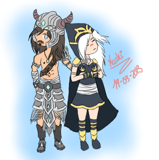 Ashe and Tryndamere