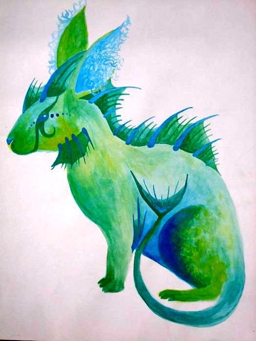 Aqua Rabbit by DracAnu on DeviantArt