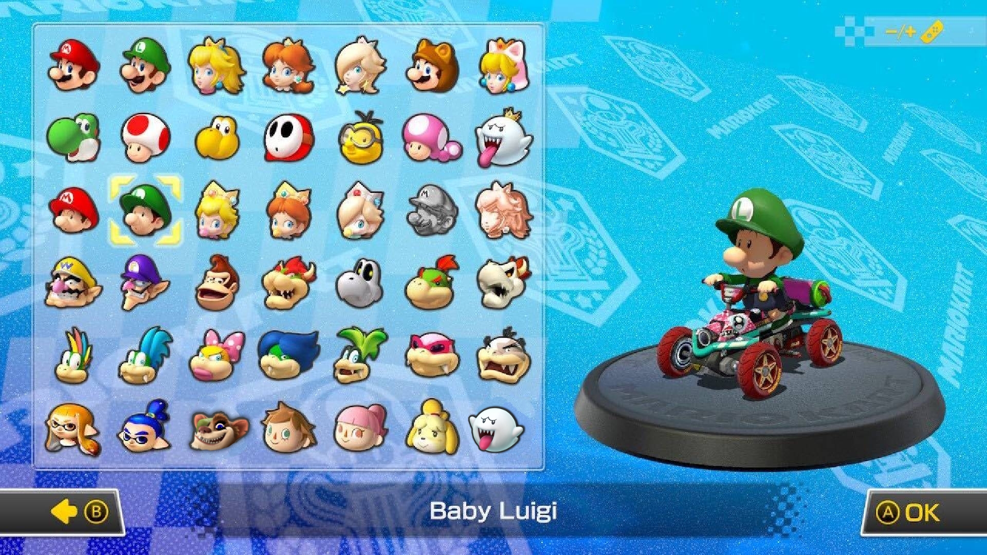 Mario Kart 8 Deluxe - All Characters Select (2022) by SplatGojira on ...