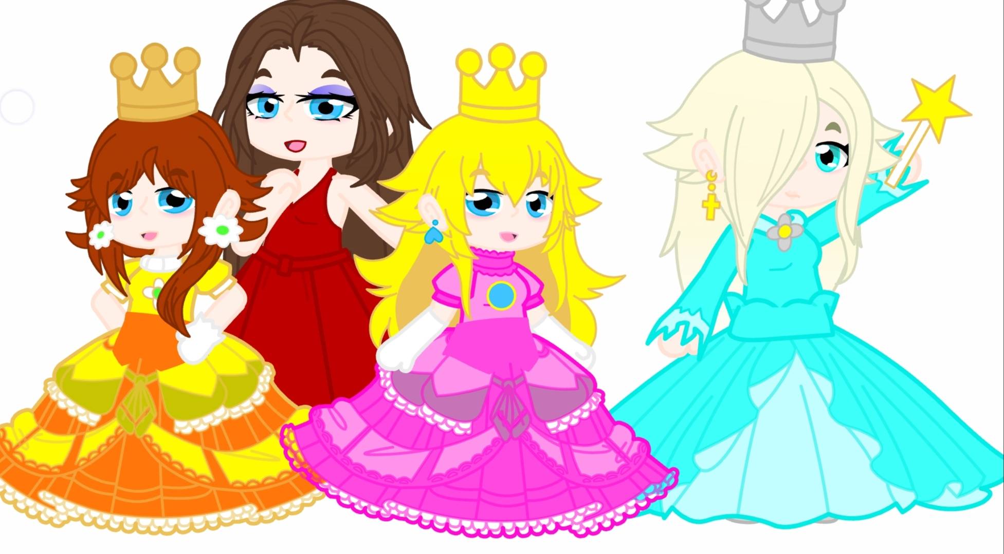 Gacha life girl oc's  Mario characters, Character, Kawaii