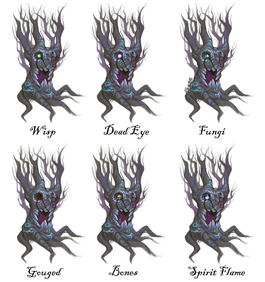 Undead Tree Ent Undead Treant by JWilsonIllustration on DeviantArt