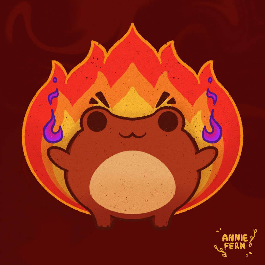 Fire frog by NFernie on DeviantArt