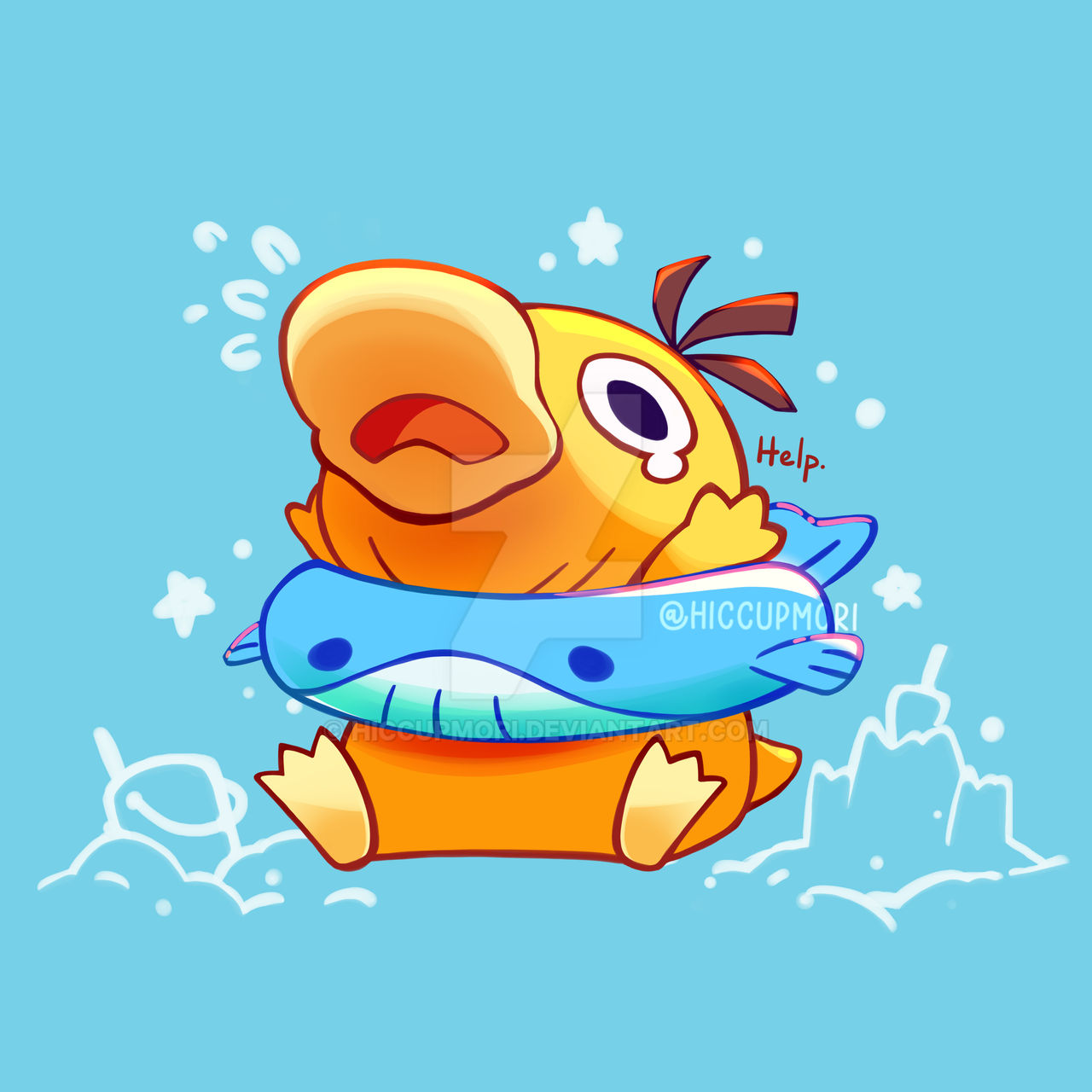 Psyduck by Hiccupmori on DeviantArt