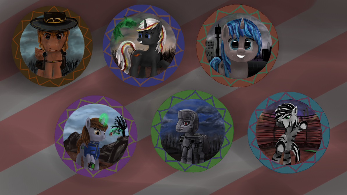 Fallout Uibuttons Fallout: Equestria buttons by anttosik on DeviantArt