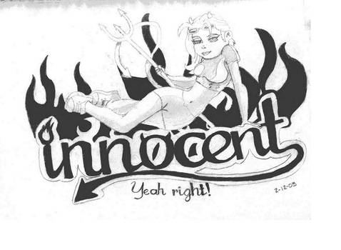 Innocent...yeah right