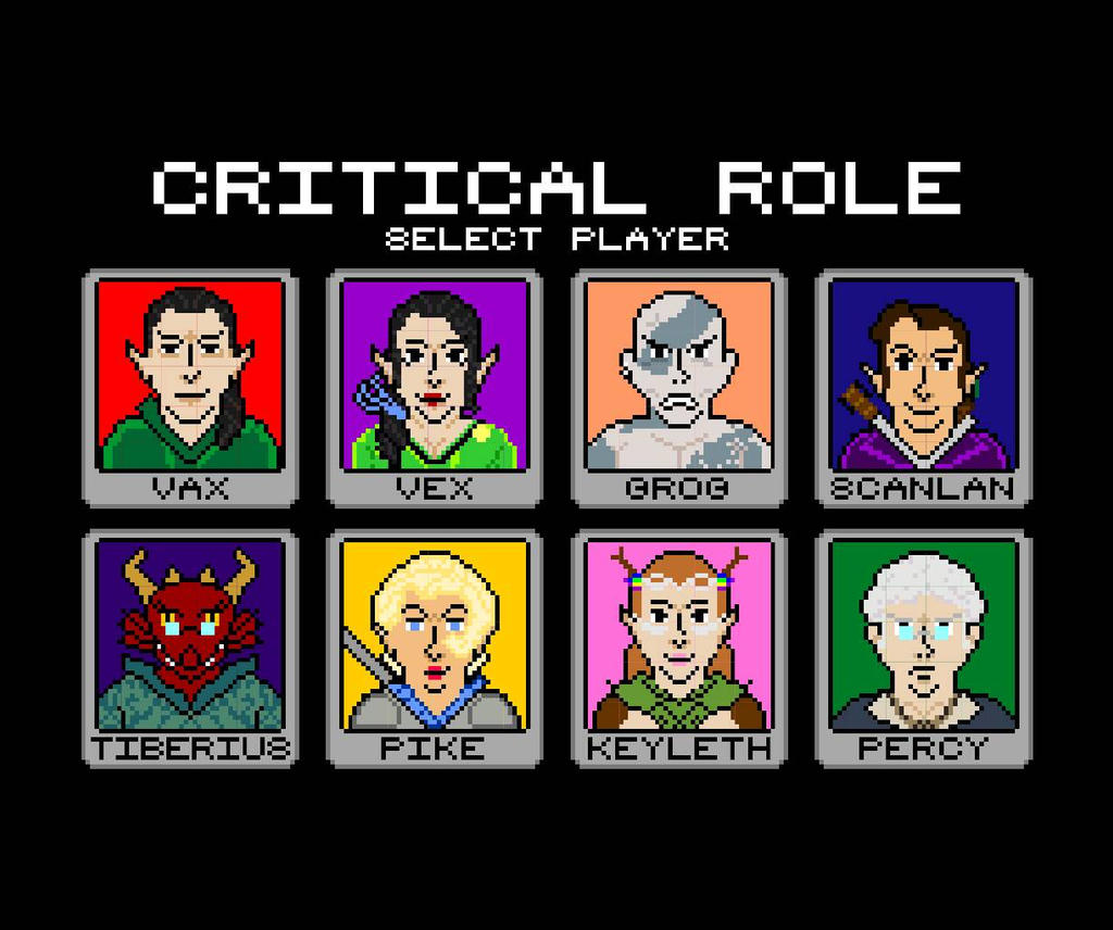Critical Role Select Player (Shirt Idea No. 2) by MattAbernathy on ...