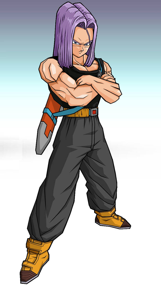 Trunks SSB char preview by Playat1 on DeviantArt