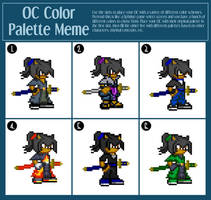 OC Color Palette Meme