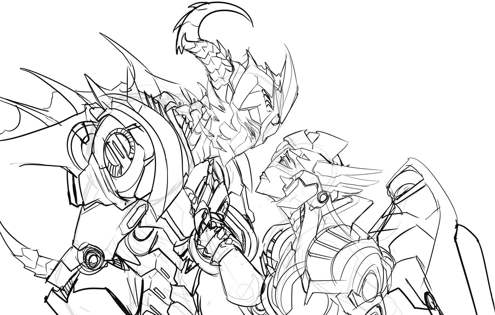 Gu Comics Ragefire Ragefire and Stormester (sketchy sketch) by CosmicTwilight-Art on ...