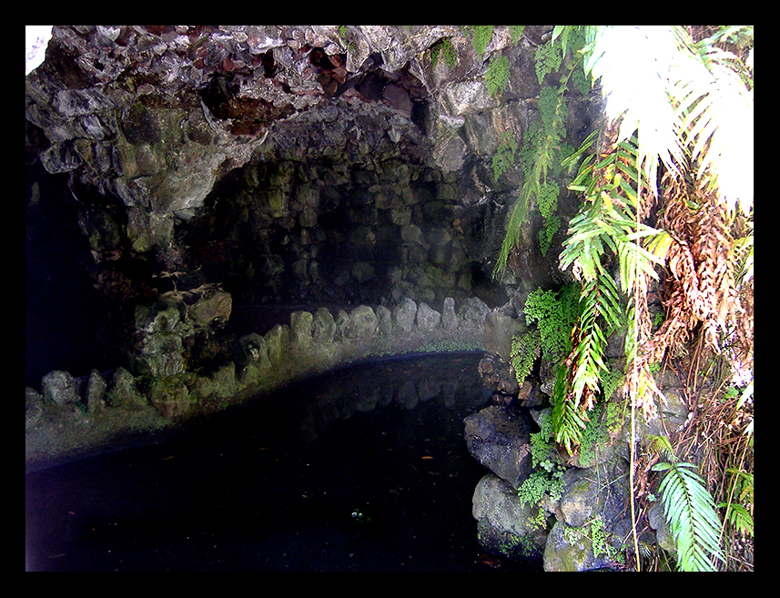 azores cave-terra nostra park