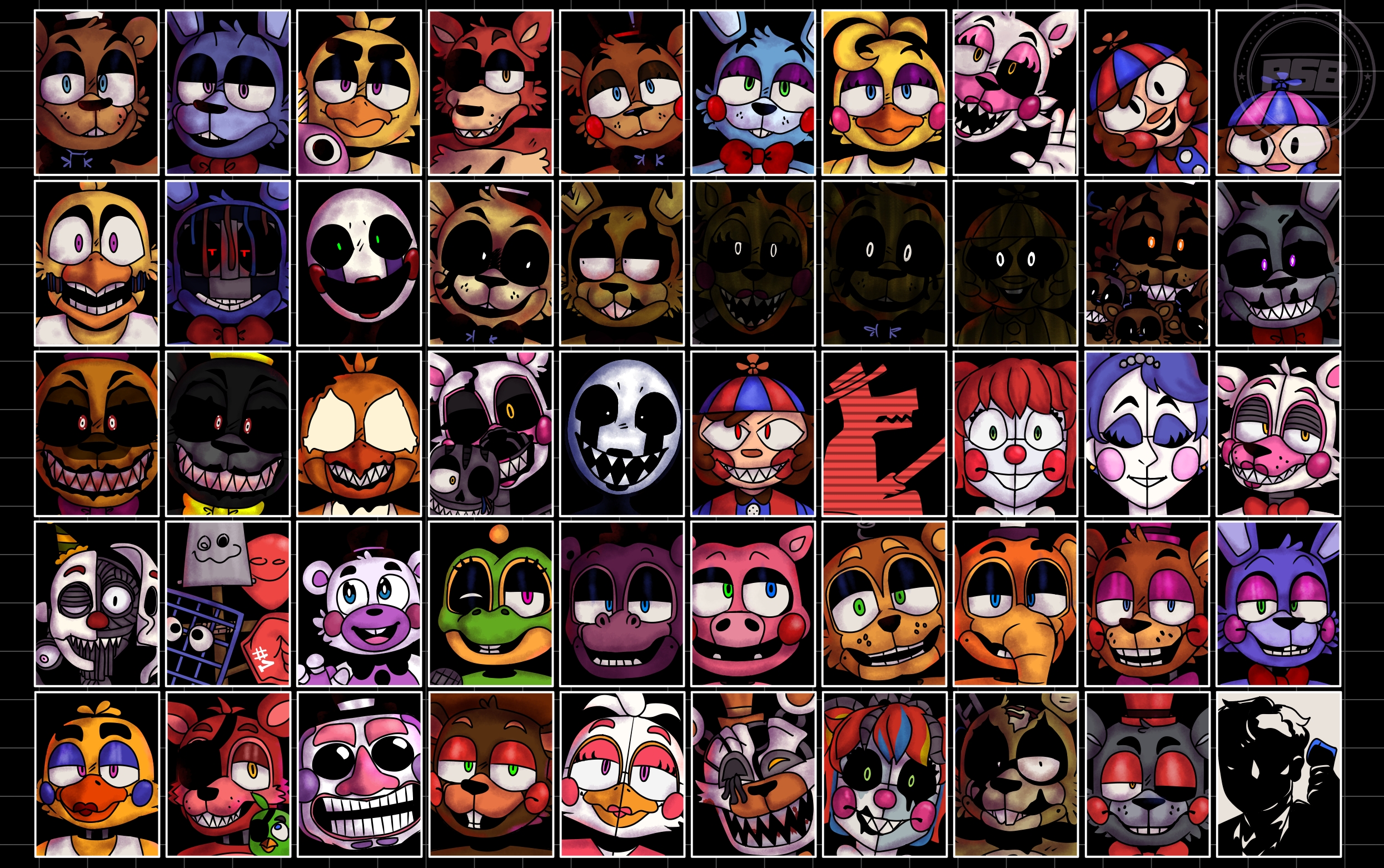 UCN Roster Redraw(70/20 and AU edition?) by Ltlka55 on DeviantArt