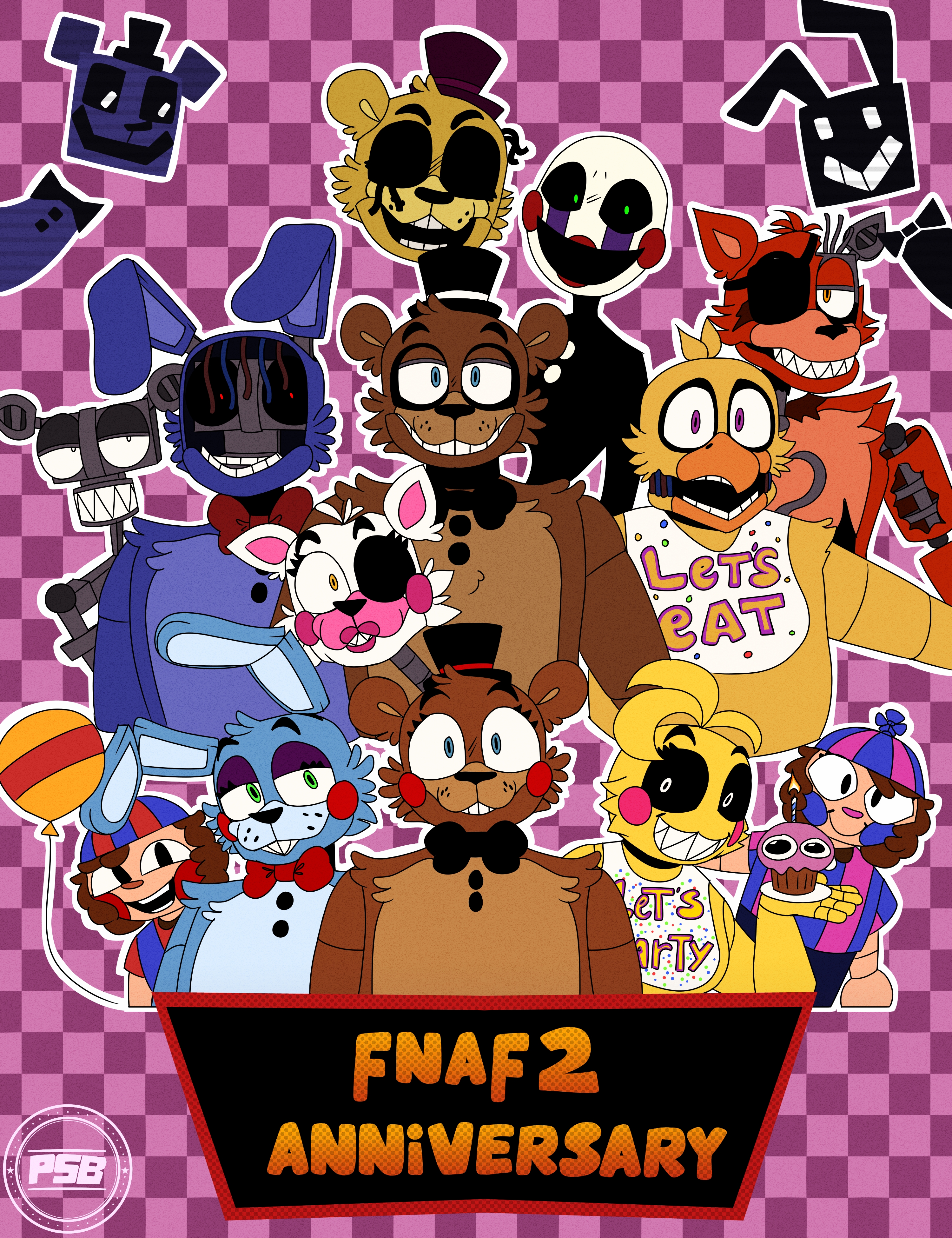 fnaf 2 plus by smwj28928 on DeviantArt