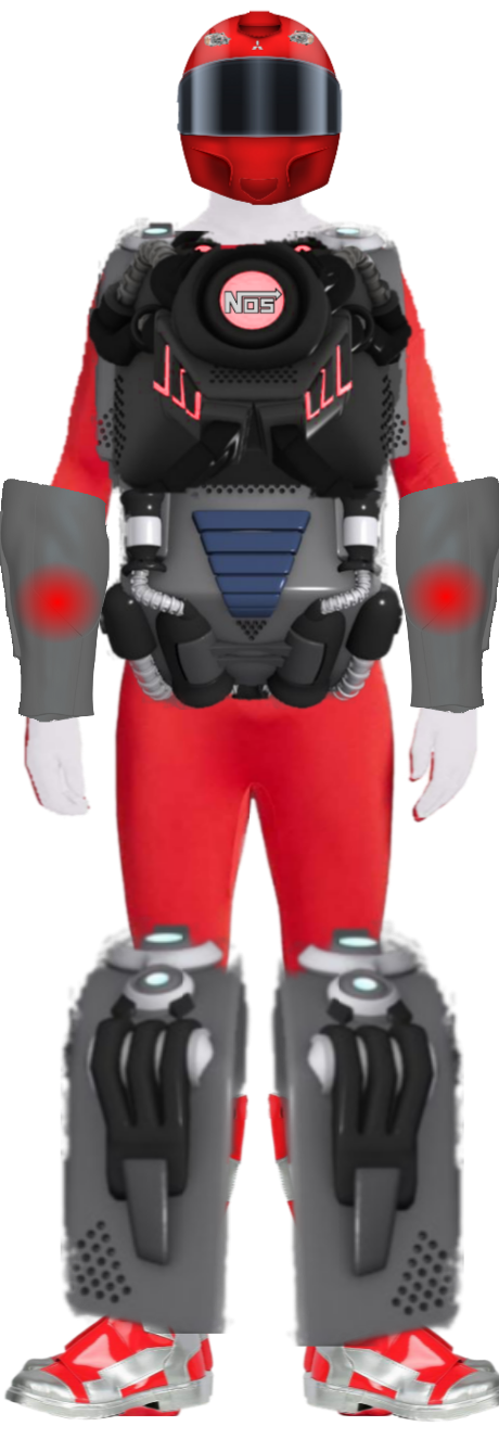 Power Rangers Race Wars rocket mode red by joetheredhedgehog10 on ...