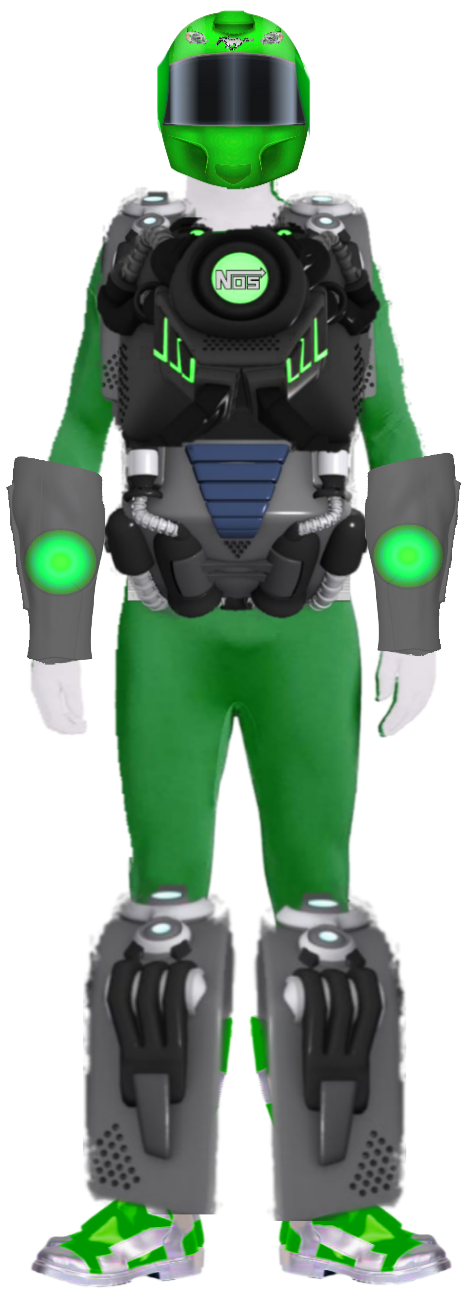 Power Rangers Race Wars rocket mode green by joetheredhedgehog10 on ...