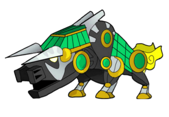 Power Rangers energy chasers muscle ox zord by joetheredhedgehog10 on ...