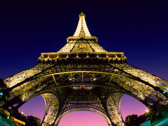 The Eiffel Tower: From Below