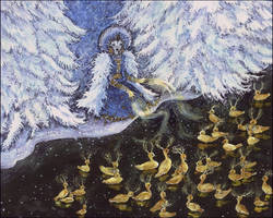 casting spells on ducklings