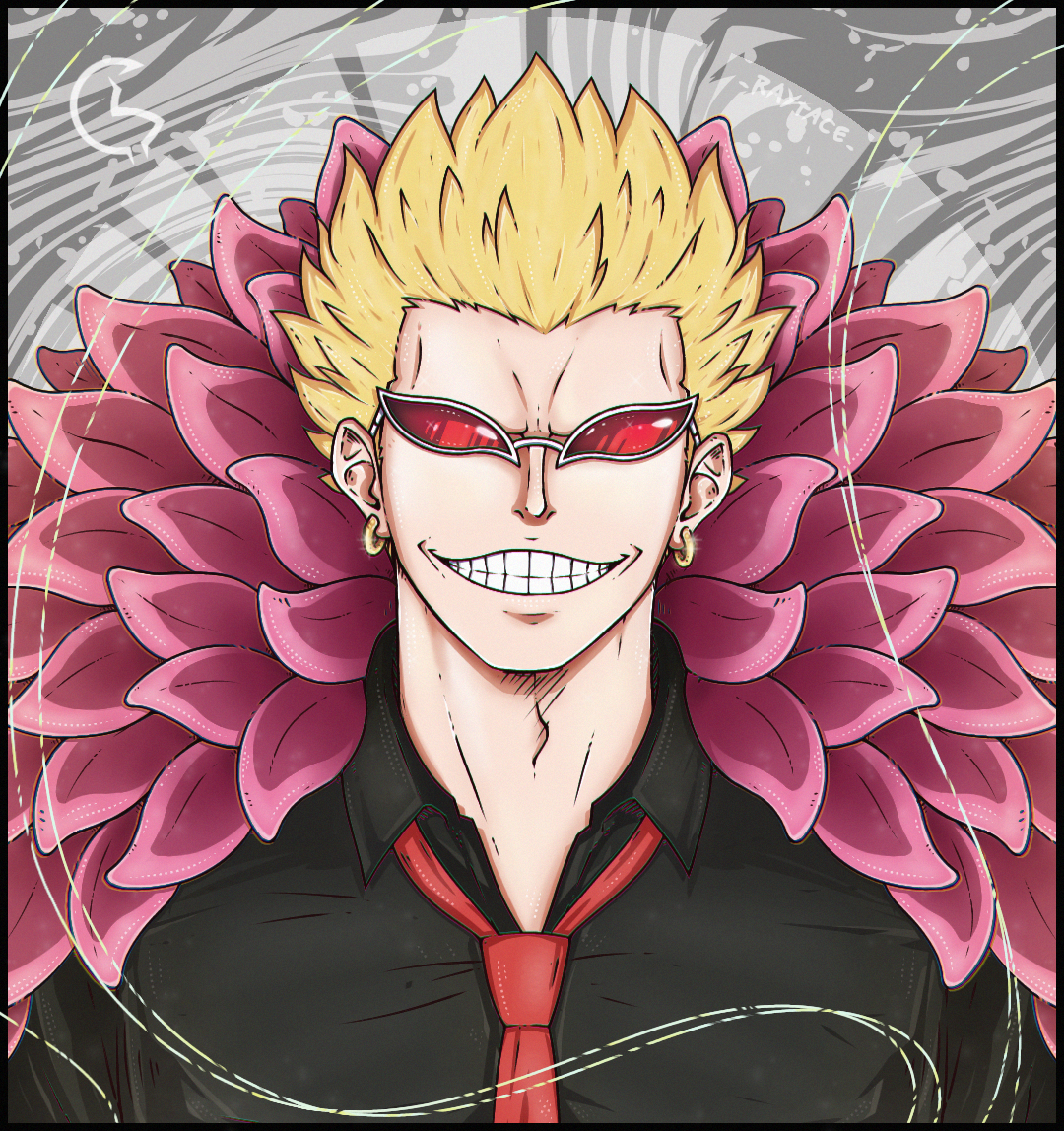 Donquixote Doflamingo Fanart One Piece Destrow - Illustrations ART street