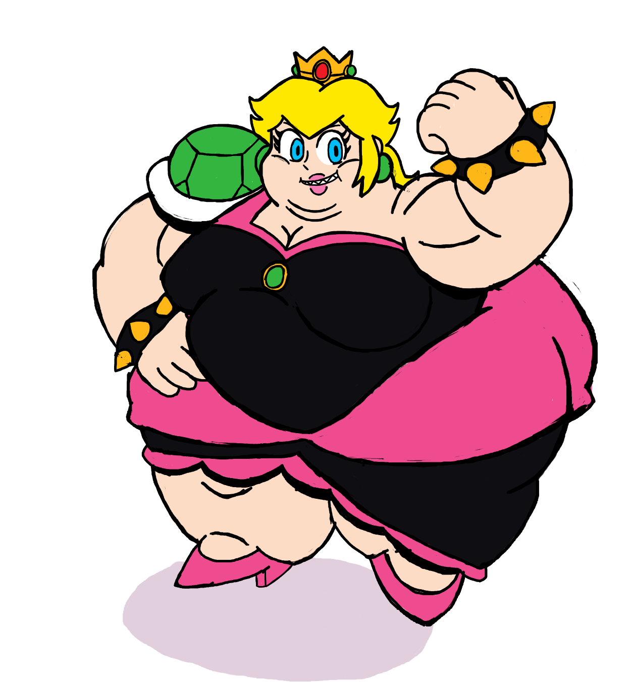 Fat Princess Peach Deviantart fat-princess-peach-deviantart