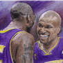 Kobe Bryant and Derek Fisher