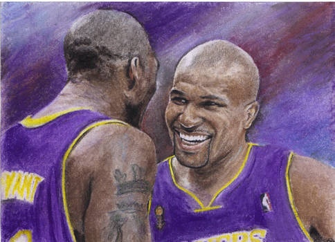 Kobe Bryant and Derek Fisher