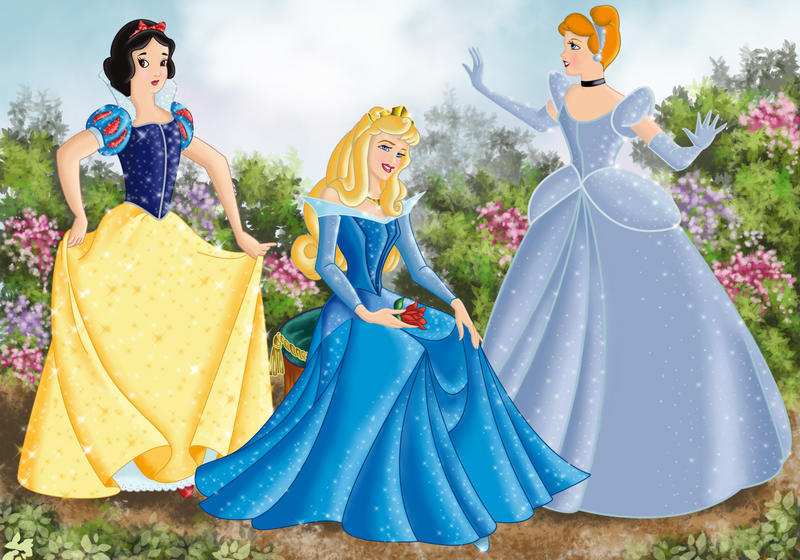 Crossover - Cinderella as Snow White by tiffanymarsou on DeviantArt