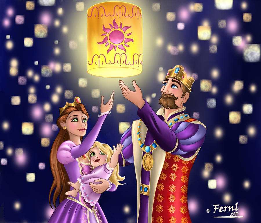 RAPUNZEL PARENTS by FERNL on DeviantArt