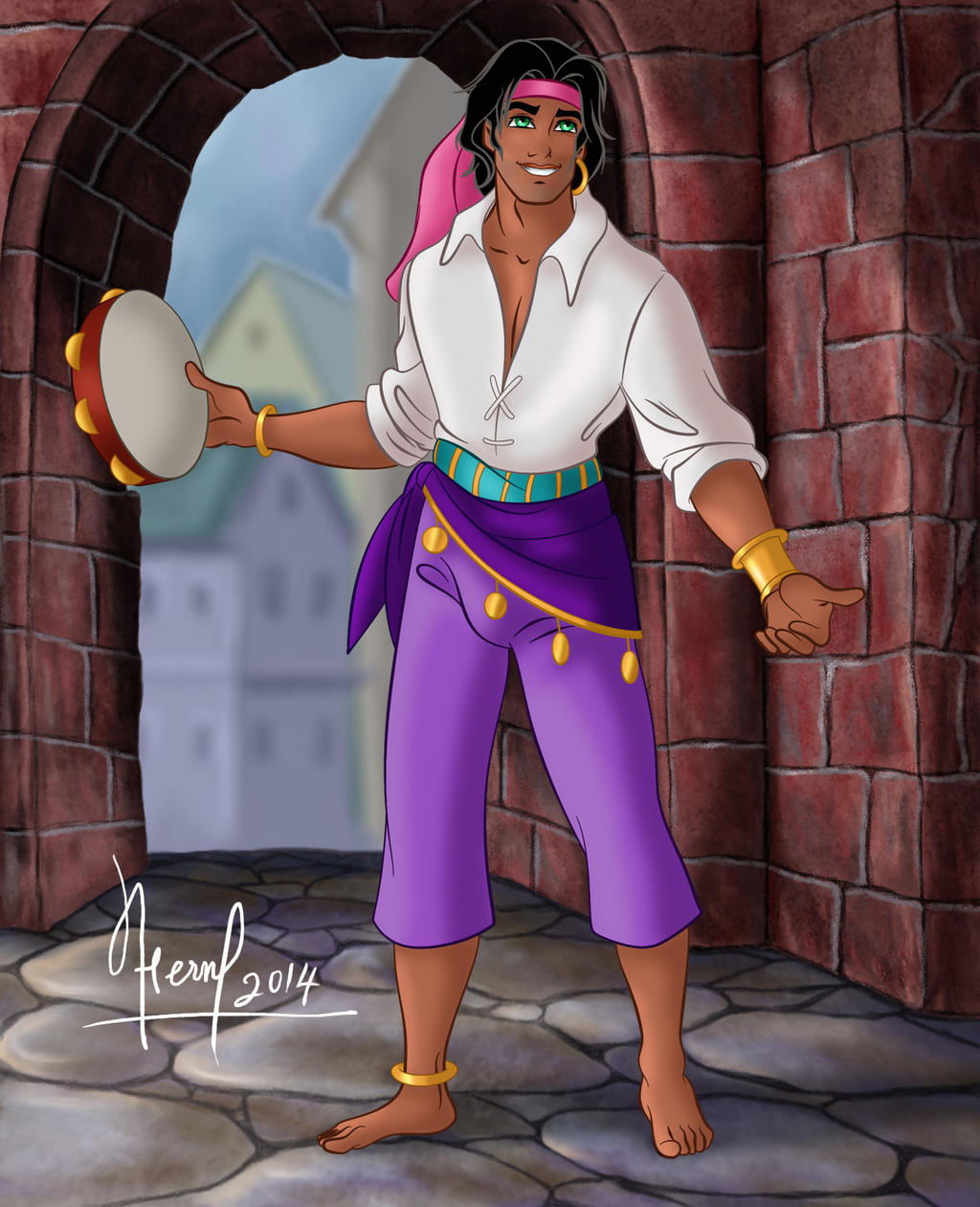 Disney Genderbend Esmeralda Burning Desire Hunchback Of Notre Dame disney-genderbend-esmeralda-burning-desire-hunchback-of-notre-dame