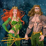 AQUAMAN AND MERA