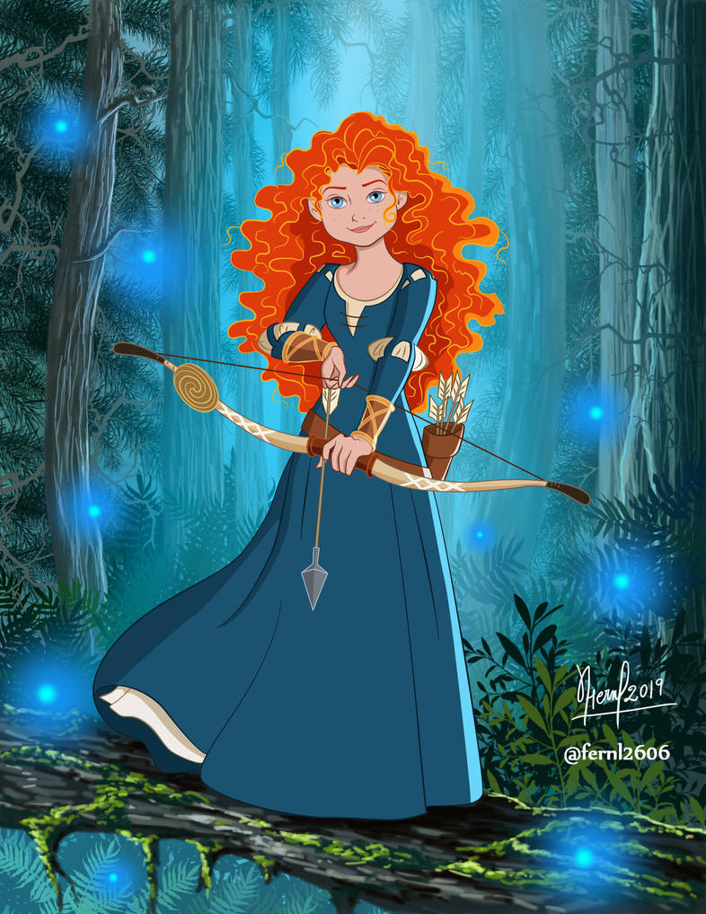 MERIDA by FERNL on DeviantArt