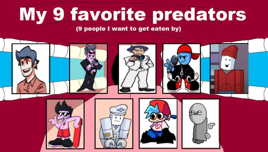 Predator List Vol 1 by StormTheWolfo on DeviantArt