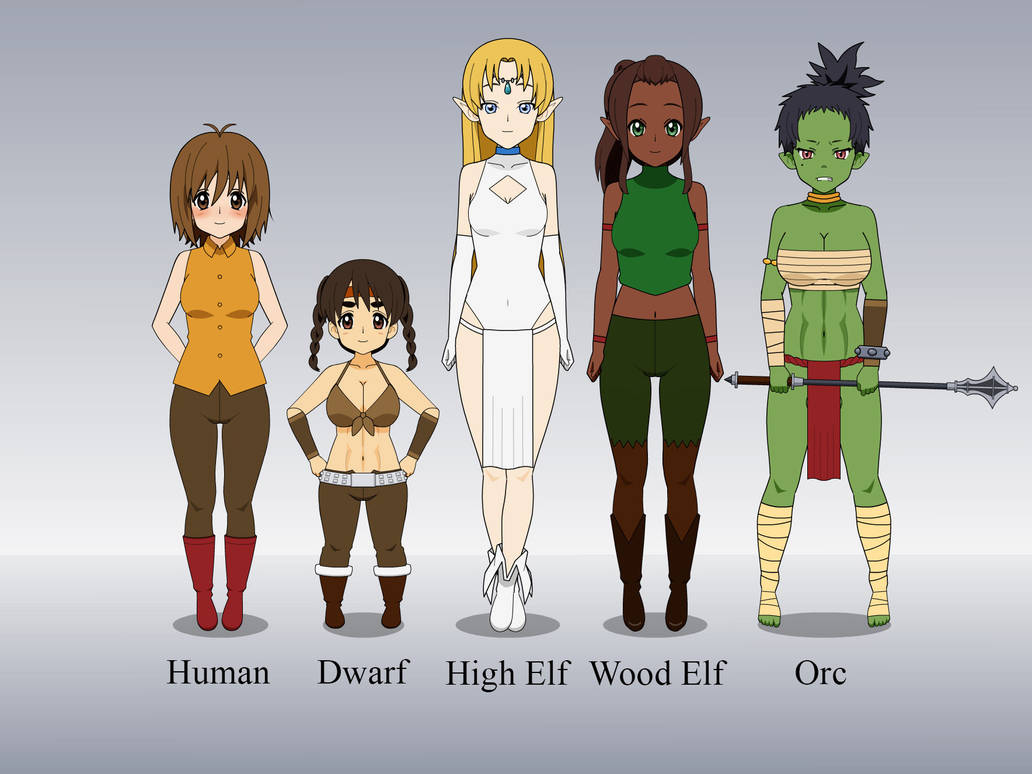 Kisekae Fantasy Races by Ryoga87 on DeviantArt